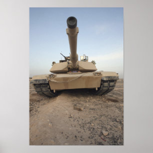 An M-1A1 Main Battle Tank Poster