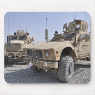 An M-ATV Mine Resistant Ambush Protected vehicl 2 Mouse Mat