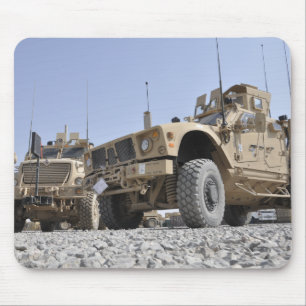 An M-ATV Mine Resistant Ambush Protected vehicl Mouse Mat