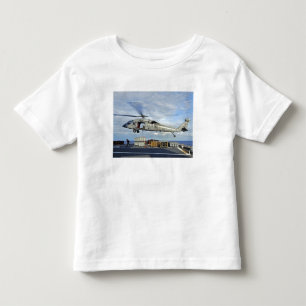 An MH-60S Seahawk prepares to deliver ammunitio Toddler T-Shirt