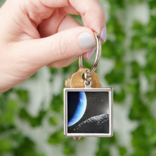 An Neptune's Tiny Moon Hippocamp. Key Ring