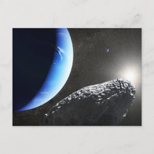 An Neptune's Tiny Moon Hippocamp. Postcard