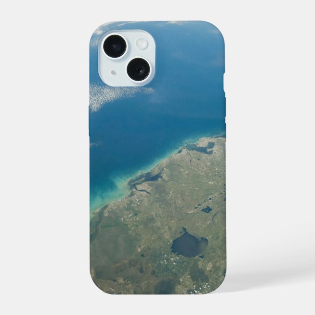 An Oblique Florida, On The Southeastern Coast iPhone 15 Case (Back)