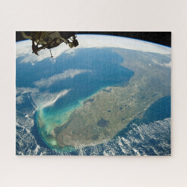 An Oblique Florida, On The Southeastern Coast Jigsaw Puzzle (Horizontal)