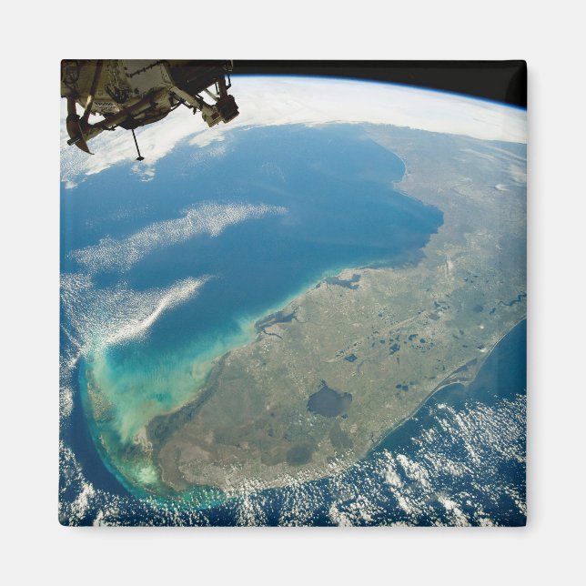 An Oblique Florida, On The Southeastern Coast Magnet (Front)