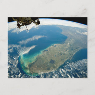 An Oblique Florida, On The Southeastern Coast Postcard