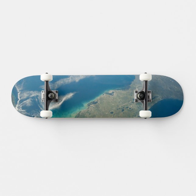 An Oblique Florida, On The Southeastern Coast Skateboard (Horz)