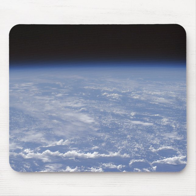 An oblique horizon view of the Earth's atmosphe Mouse Mat (Front)