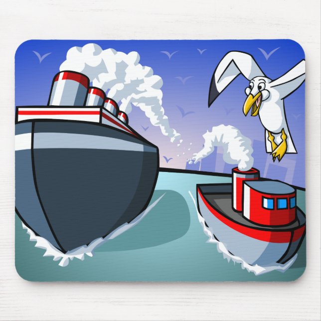 An Oceanic Adventure Mouse Mat (Front)