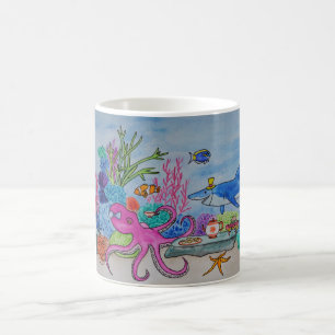 An Octopus's Garden (In the Shade) Coffee Mug
