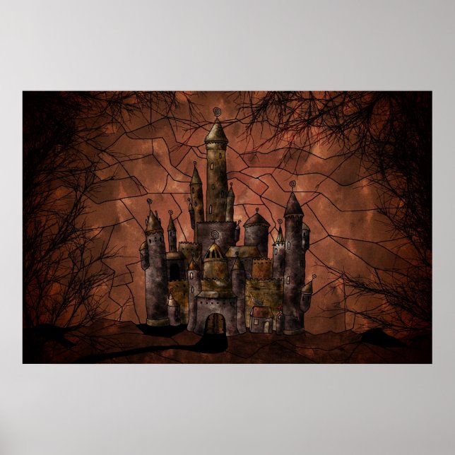 An Old Castle  Poster (Front)