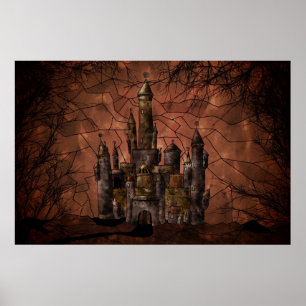 An Old Castle Poster