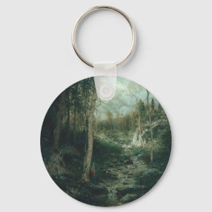 An Old Clearing Painting (1881) - Keychain