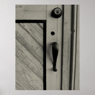 An Old Door Poster