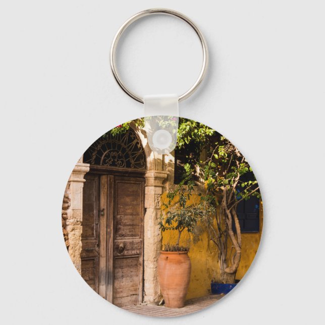 An Old Entrance in Chania Key Ring (Front)