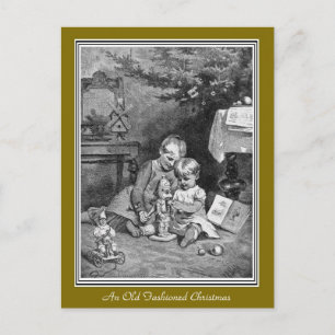 An Old Fashioned Christmas Postcard