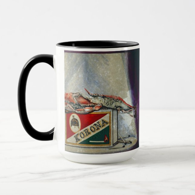 An Old Flame Mug (Left)