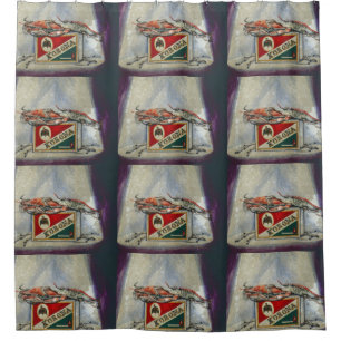 An Old Flame Shower Curtain