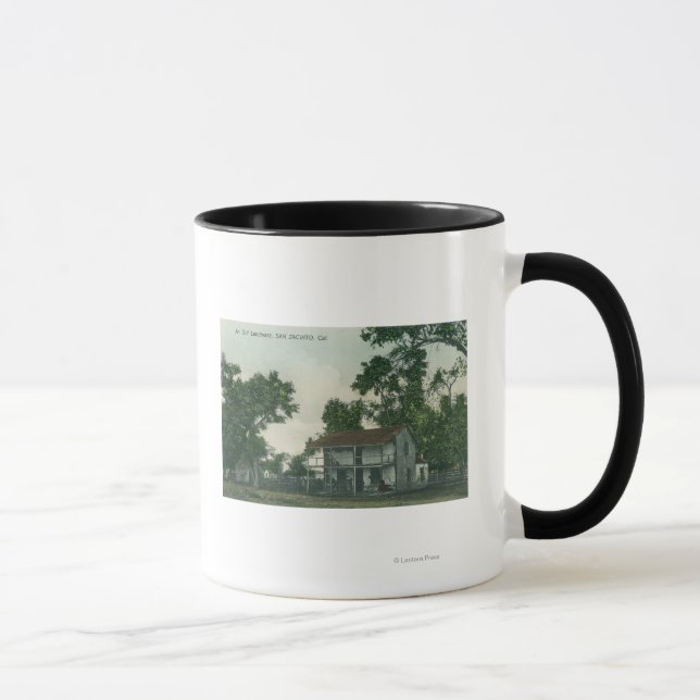 An Old Landmark Scene Mug (Right)
