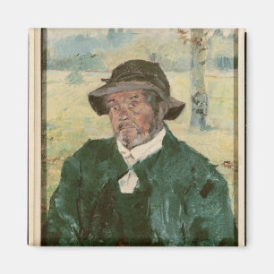 An Old Man, Celeyran, 1882 Magnet