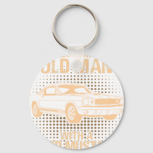 An Old Man Ford Mustang 1965 Shelby Gt350 Key Ring