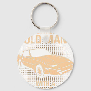 An Old Man Nissan 300zx Key Ring