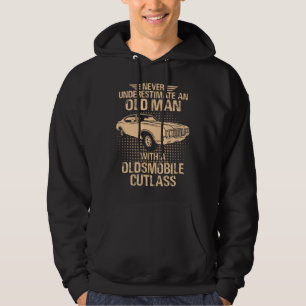An Old Man Oldsmobile Cutlass 1970 Hoodie
