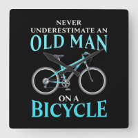 An Old Man On A Bicycle