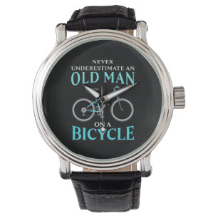 An Old Man On A Bicycle Watch