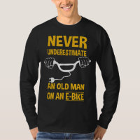 An Old Man On An E-Bike Funny
