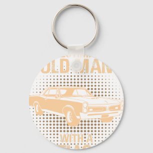 An Old Man Pontiac Gto 1967 Key Ring
