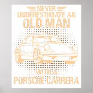An Old Man Porsche 911 Carrera Rs 2.7 Poster