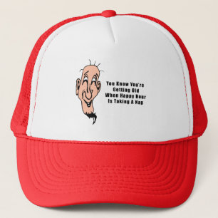 An Old Man's Happy Hour Trucker Hat