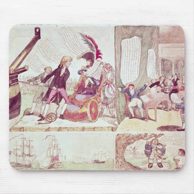 An Old Philosopher Teaching Mouse Mat (Front)