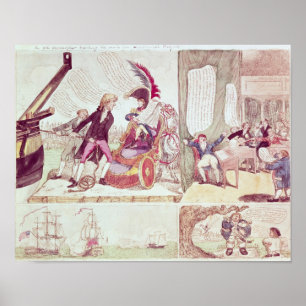 An Old Philosopher Teaching Poster