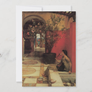 An Oleander by Alma Tadema, Vintage Flowers