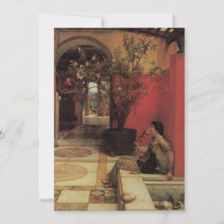 An Oleander by Alma Tadema, Vintage Flowers