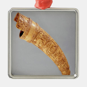 An oliphant, from the Treasure of St. Sernin Metal Tree Decoration