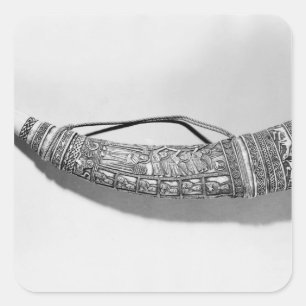 An oliphant square sticker