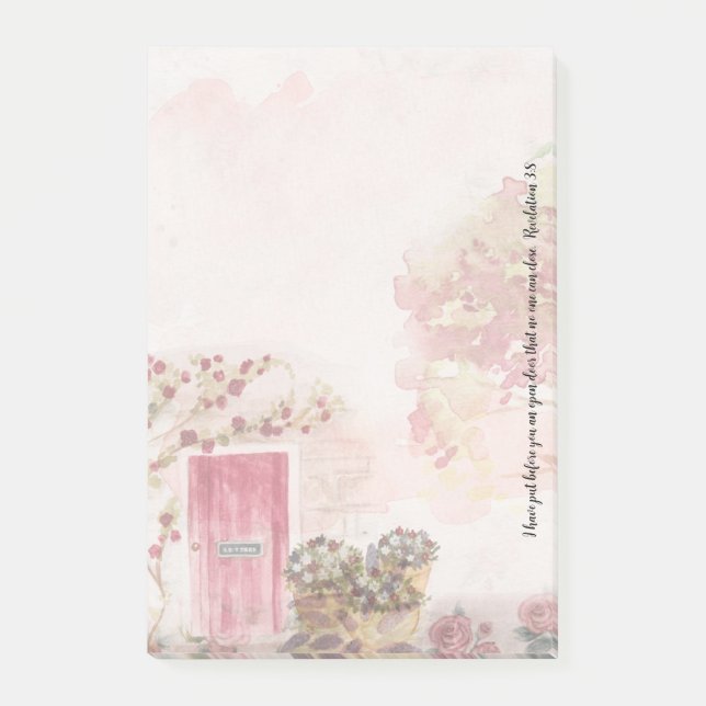 An open door that no one can close -  post-it notes (Front)