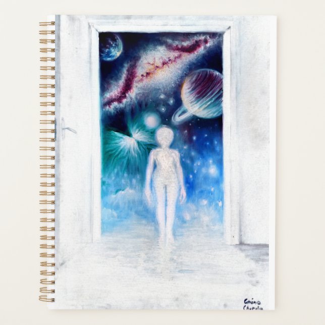 An open door to the universe  planner (Front)