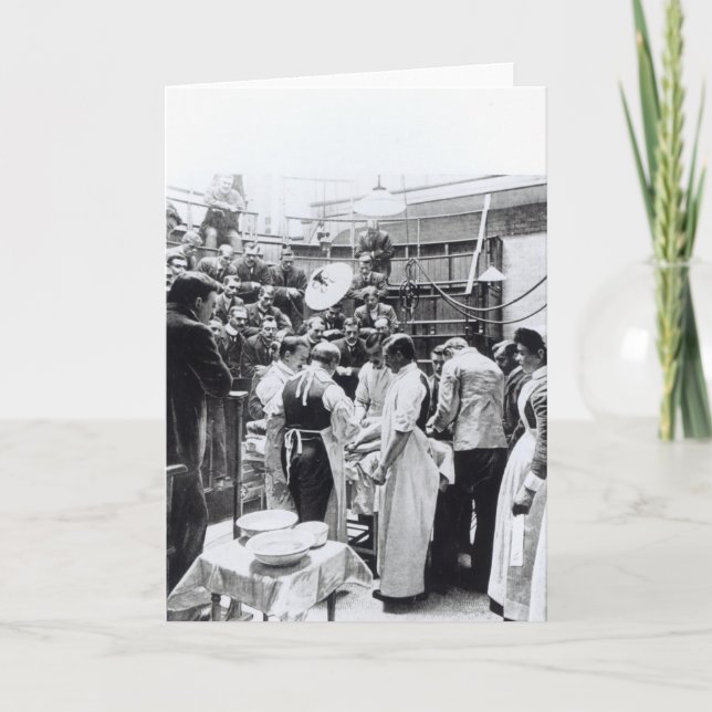 An Operation at Charing Cross Hospital Card (Front)