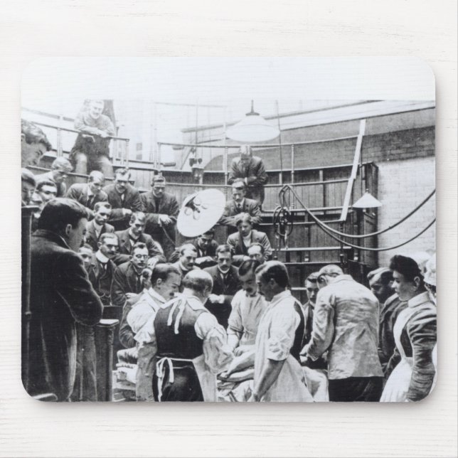 An Operation at Charing Cross Hospital Mouse Mat (Front)