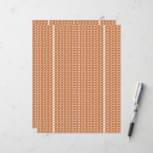 an orange and white striped background with small