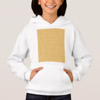 an orange and yellow background with circles