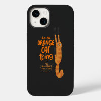 An Orange Cat Thing - Funny Tabby Cat Hanging On
