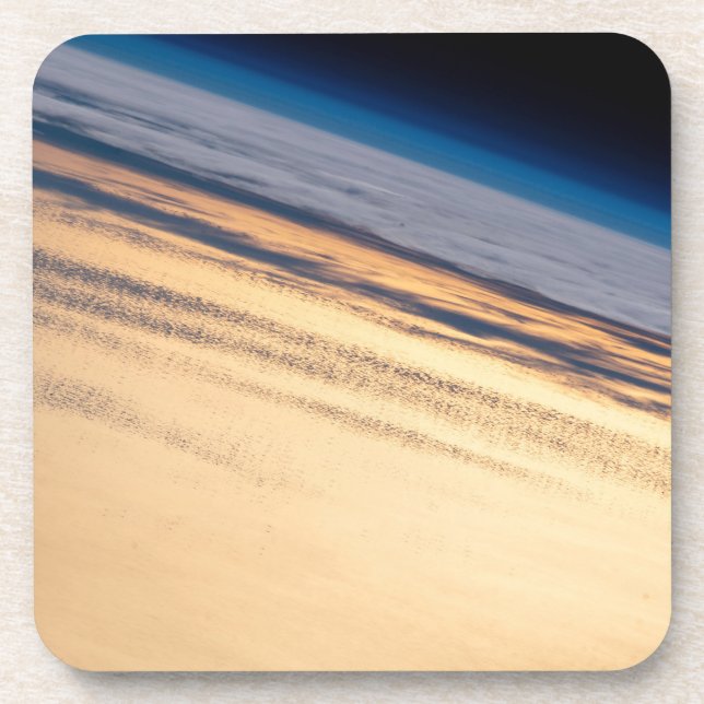 An Orbital Sunset Off The Coast Of Baja California Coaster (Front)