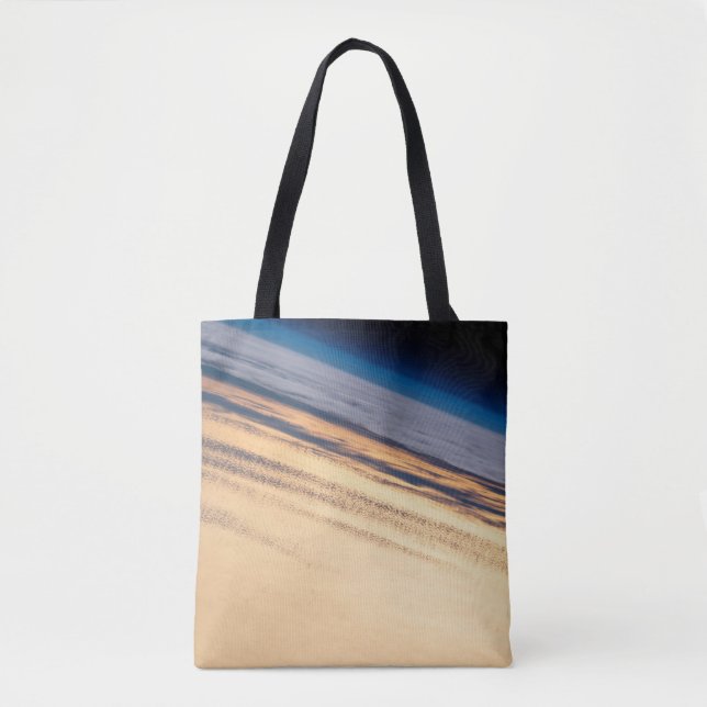 An Orbital Sunset Off The Coast Of Baja California Tote Bag (Front)