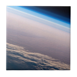 An Orbital Sunset Off The Coast Of Cabo San Lucas Tile