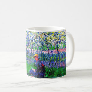 An Orchard in Spring by Monet, Coffee Mug